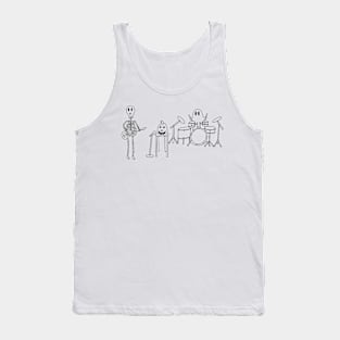 Spooky Band (Digital) Tank Top